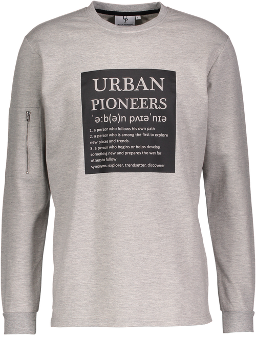 Urban Pioneers Male Henrik Sweater SWEATER GREY