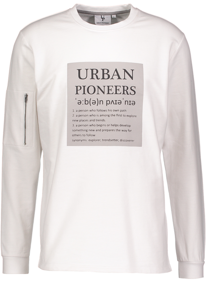 Urban Pioneers Male Henrik Sweater SWEATER WHITE