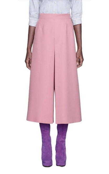 Gucci High - rise Wide Silk - blend Pants - Runway Catalog