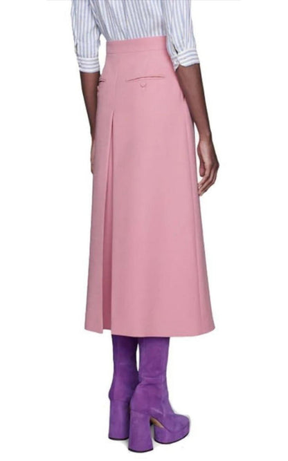Gucci High - rise Wide Silk - blend Pants - Runway Catalog