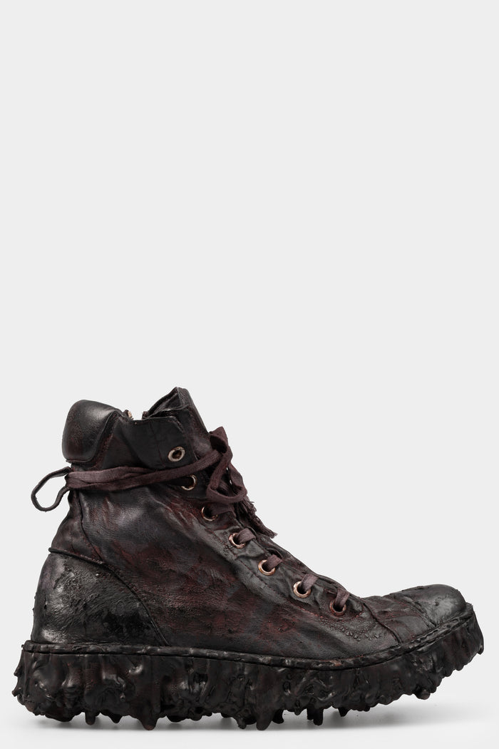 Culture Of Brave | High top drip sole laced sneakers, Magma MELM1W MELT CLASH WRAP
