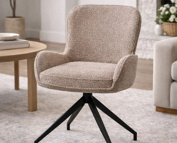 Hill Haven Dining  Chair – Modern Upholstered Dining Chair for Home & Café