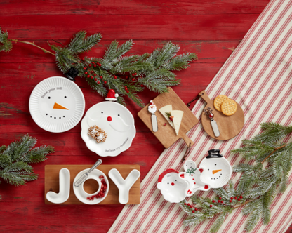 Holiday Cheese Plate Sets- Two Styles - Pine & Moss