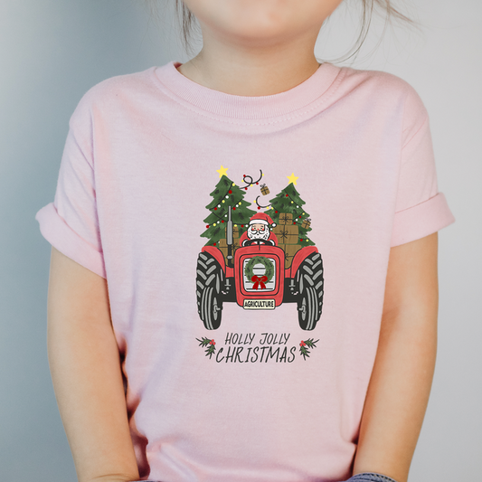 Holly Jolly Christmas Tractor– Infant/Toddler/Youth
