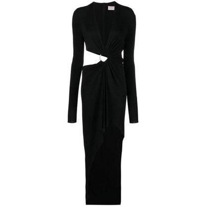 Alexandre Vauthier Hoop - detail Cut - out Asymmetric Dress - Runway Catalog