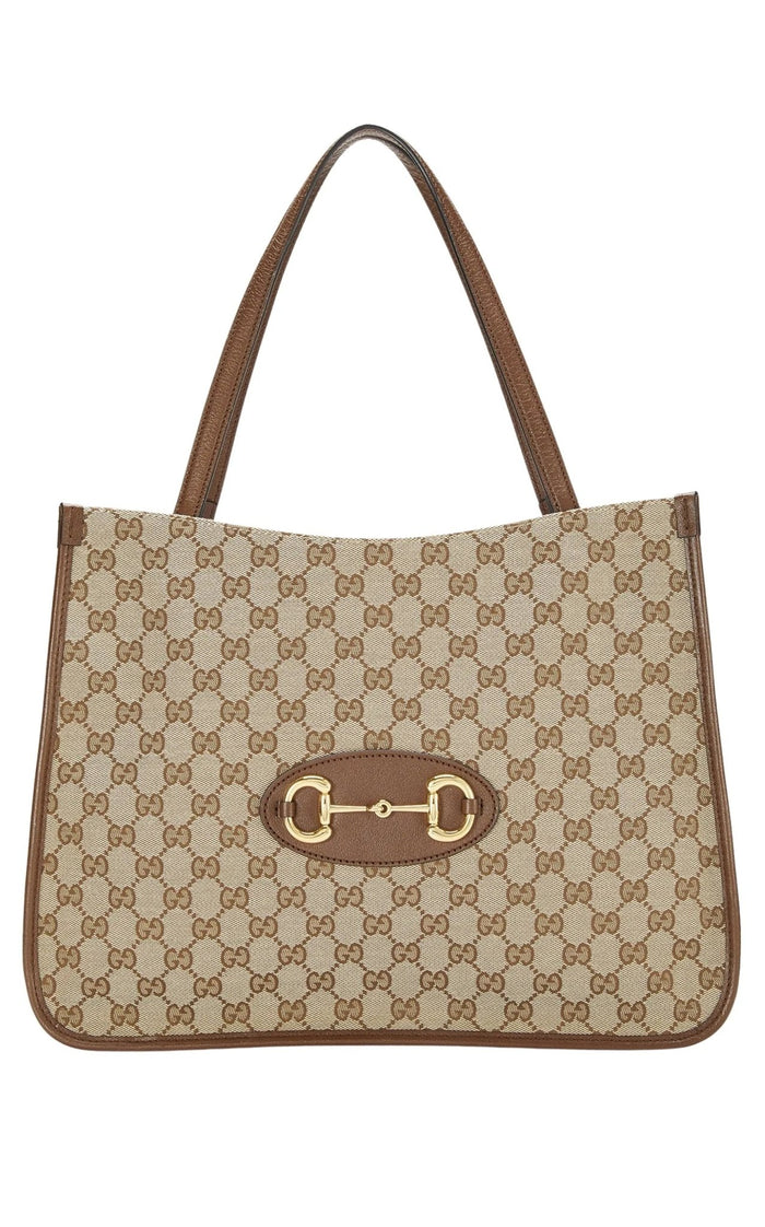 Gucci 1955 Horsebit Tote Bag - Runway Catalog