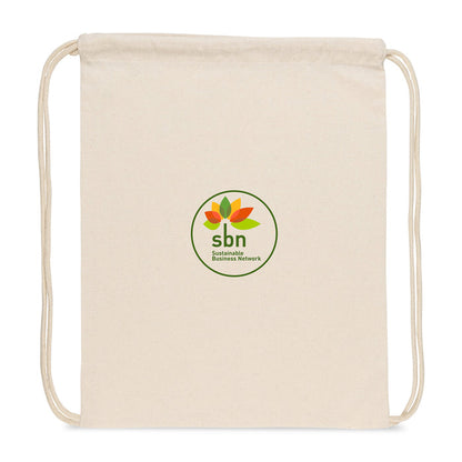 Impact AWARE™ Recycled Cotton Cinchpack 145g