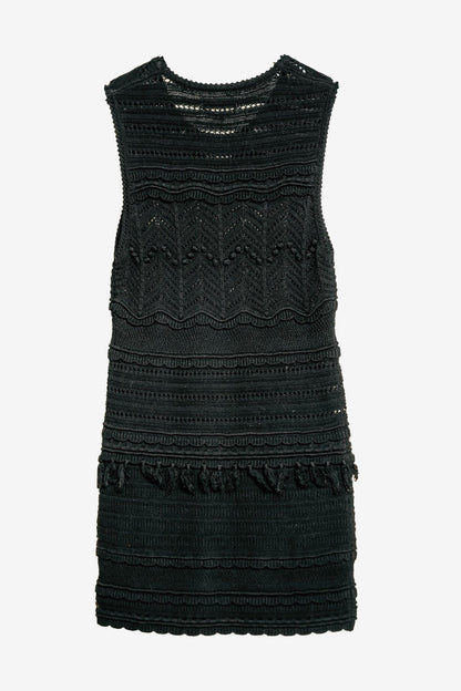 Isabel Marant Étoile Fringe Shift Mini Dress