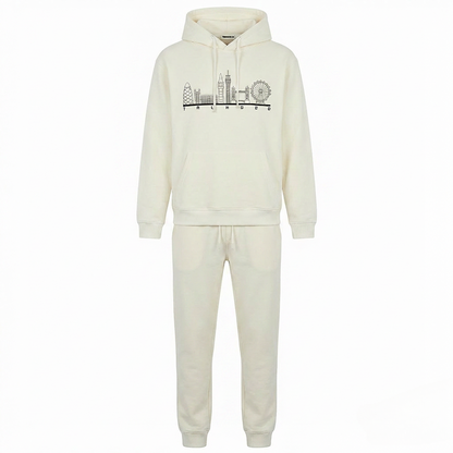 Ivory Tru Man Tracksuit Set