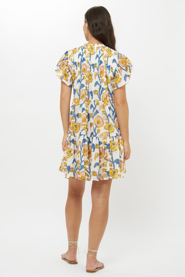 Ivy Dress- Poppy Marigold