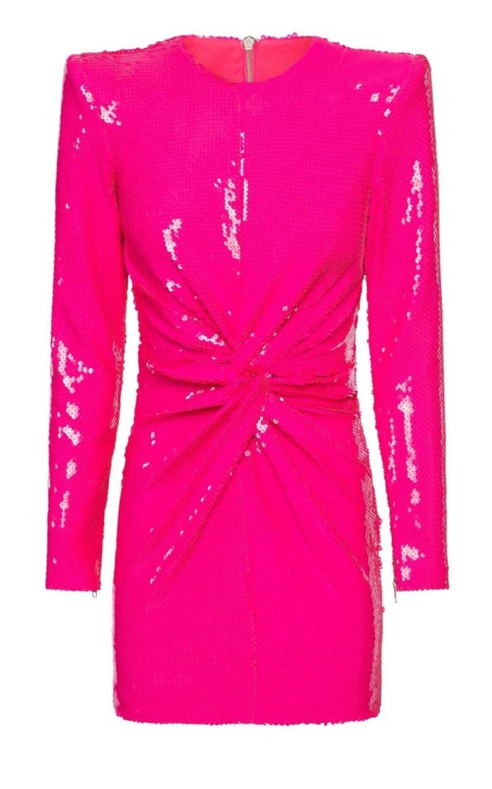 Alex Perry Jade Sequin - embellished Structured Mini Dress - Runway Catalog