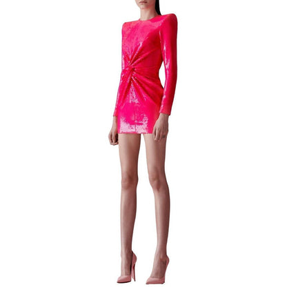 Alex Perry Jade Sequin - embellished Structured Mini Dress - Runway Catalog