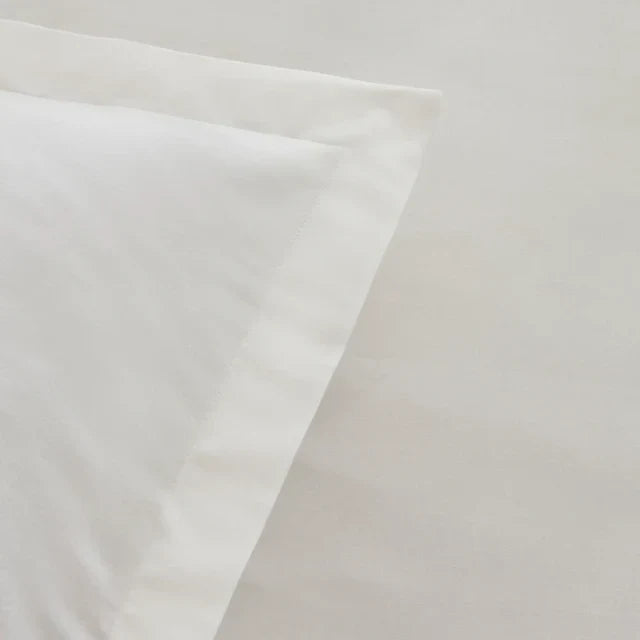 KARACA Karaca Home White Collection Lavin 100% Katoen Tweepersoons Dekbedovertrek Set Wit