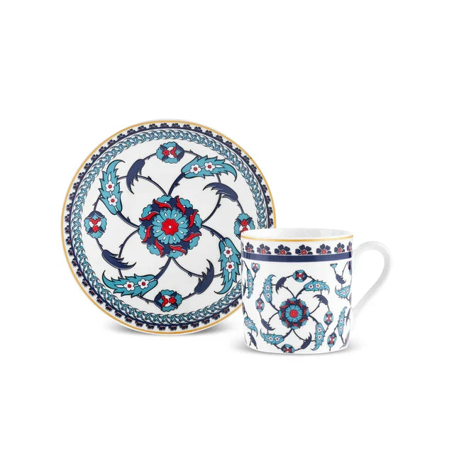 KARACA Karaca Rumi Espressoset 12 Delig | 6 Persoons