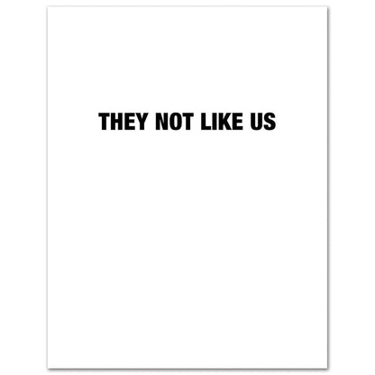 Kendrick Not Like Us Birthday Card