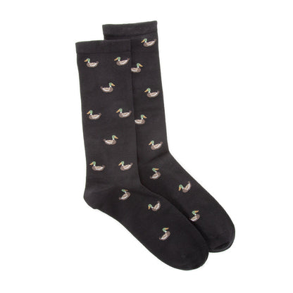120256-01-KEY1pairedebasWellnesspourhommes3723_68a9432e-2466-4add-a8f4-692c58adf9db-3688600033-KEY | Duck Printed Socks-Men's Socks | Accessories-Key Wellness-Yellow Shoes