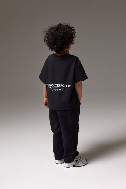 KIDS COPYRIGHT JOGGERS - BLACK