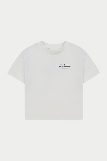 KIDS COPYRIGHT MULTI GRAPHIC T-SHIRT - OFF WHITE