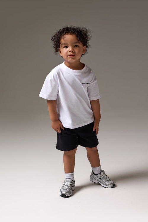 KIDS COPYRIGHT SHORTS - BLACK