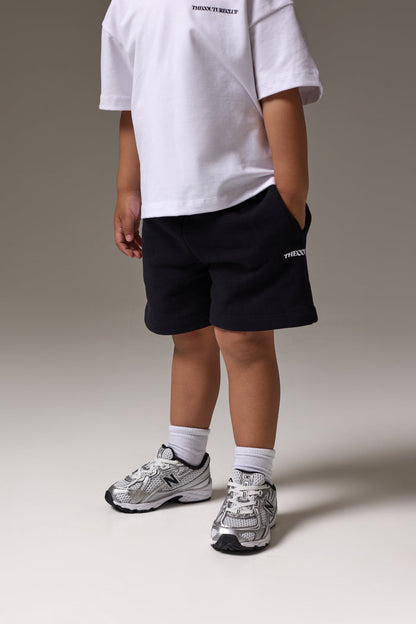 KIDS COPYRIGHT SHORTS - BLACK