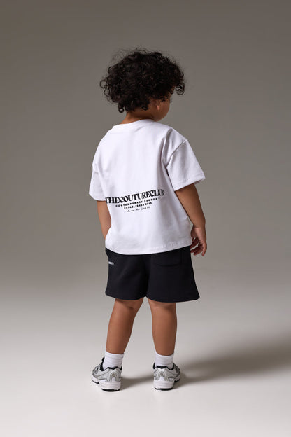 KIDS COPYRIGHT SHORTS - BLACK