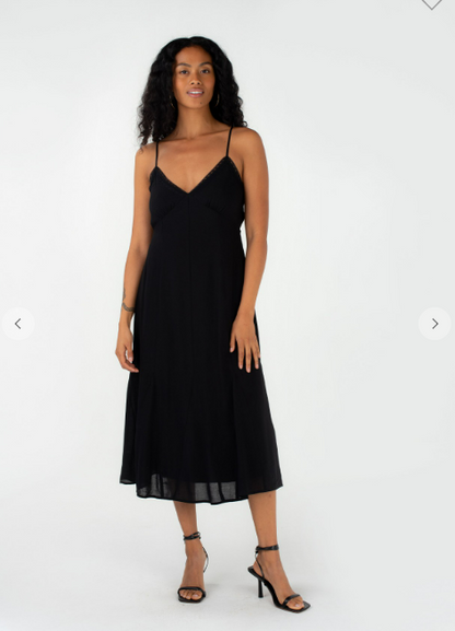 Lace Cami Midi Dress