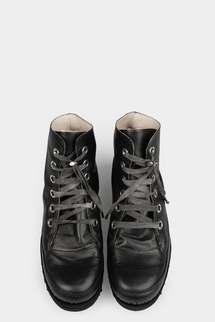 Samoke | AW25 - Laced horse leather sneakers, SNK-11