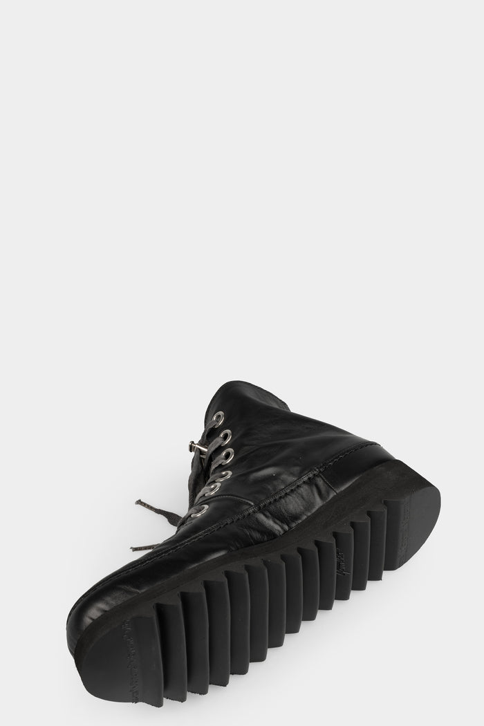Samoke | AW25 - Laced horse leather sneakers, SNK-11