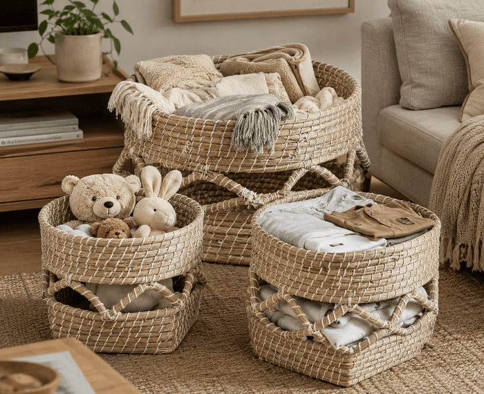Laila Basket Seagrass