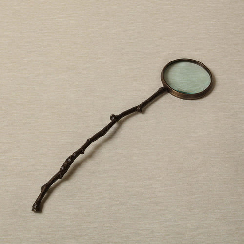 Large Kindling branch magnifying glass