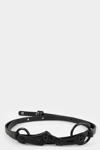 Leather belt