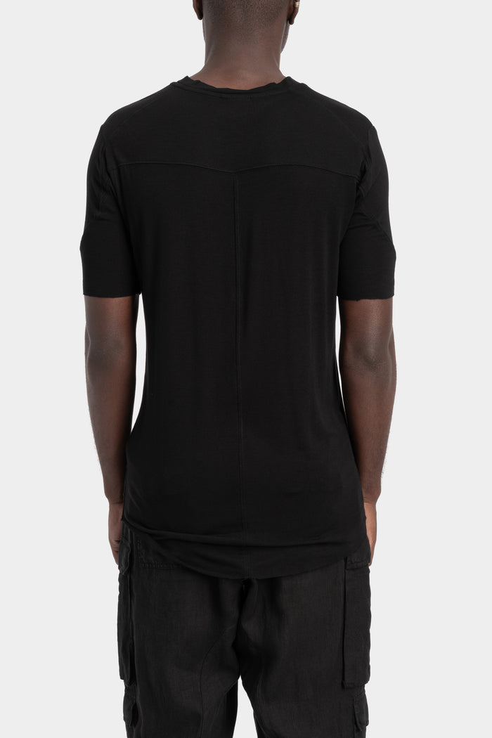 Thom Krom | SS26 - Lightweight jersey tee, Black MTS954