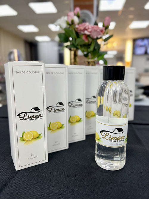 LIMAN Liman® – Citroen - Eau de Cologne – 400ml (Kolonya / Desinfectie / Aftershave)