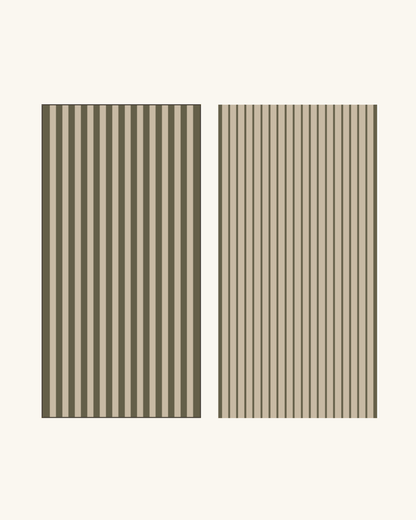 Khaki Lite sand-free beach towel, Sand Society