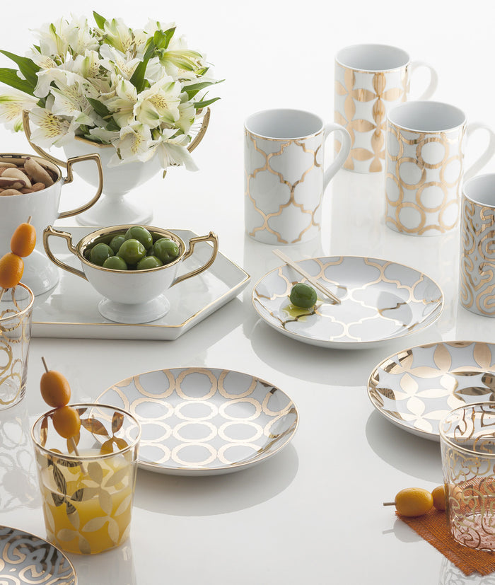 Luxe Moderne Appetizer Plates - RSVP Style