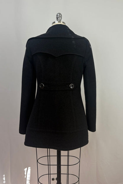 Mackage Wool & Leather Coat