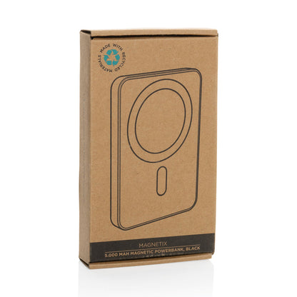 Magnetix Recycled Plastic 5000 mAh Magnetic Powerbank