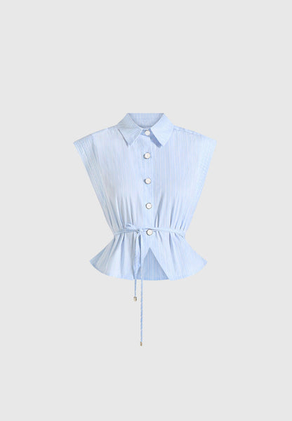 malia-sleeveless-tie-waist-cropped-shirt-pale-blue