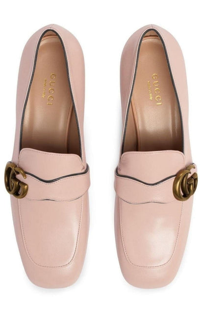 Gucci Marmont 25mm Leather Loafers - Runway Catalog