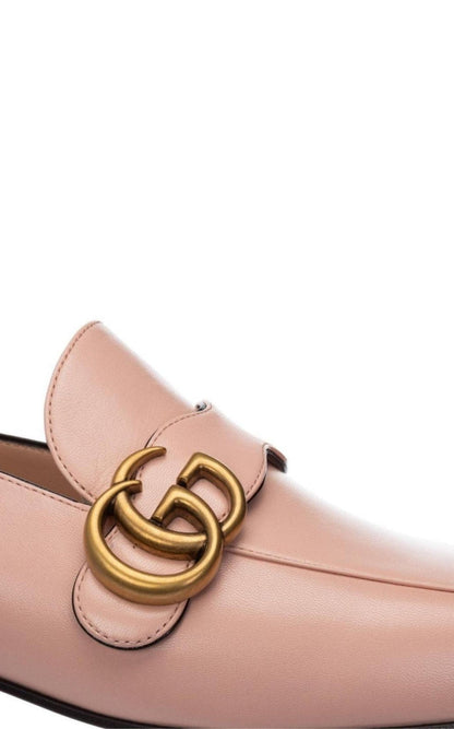 Gucci Marmont 25mm Leather Loafers - Runway Catalog