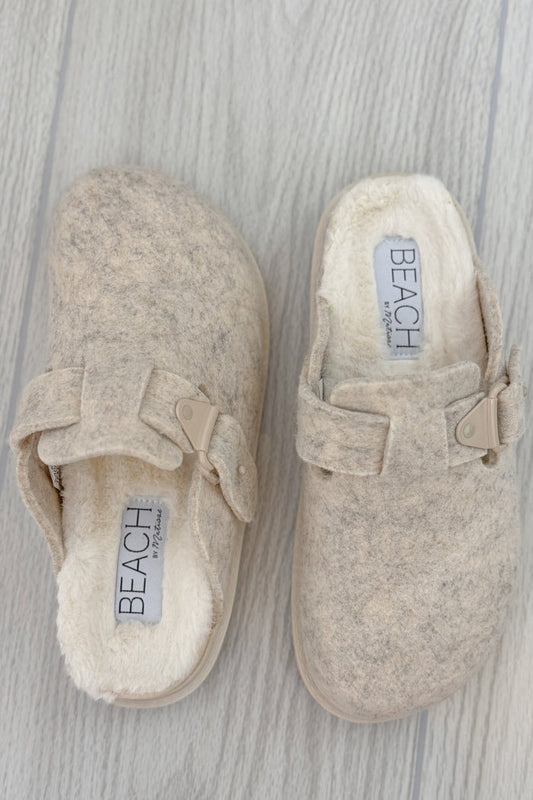 matisse Portland potato shoes slide slipper clog mules oatmeal