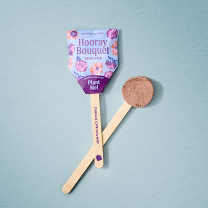 Modern Sprout Flower Pop Trio Pouch