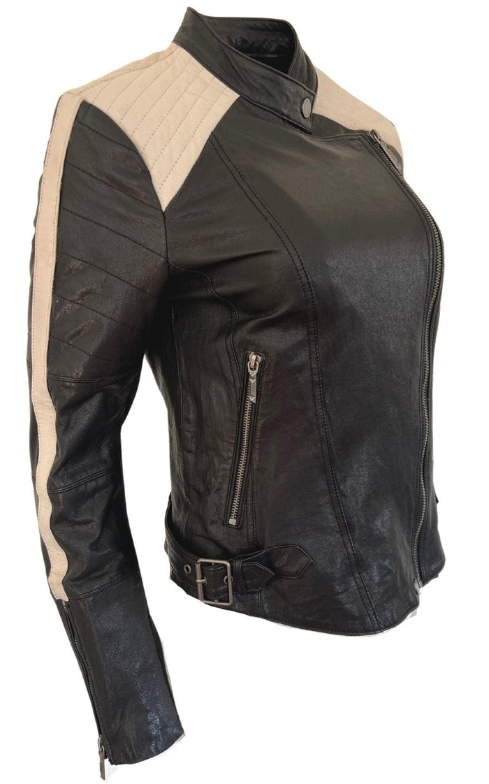 BCBGMAXAZRIA Moto Leather Jacket - Runway Catalog