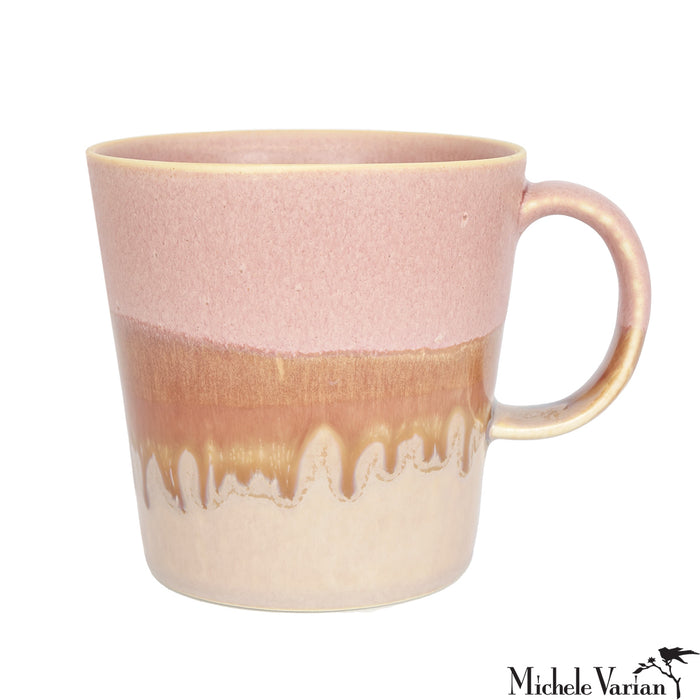 Multi Colored Mug Pink Rose
