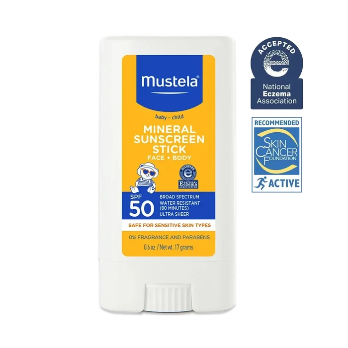 Mustela SPF 50 Mineral Sunscreen Stick