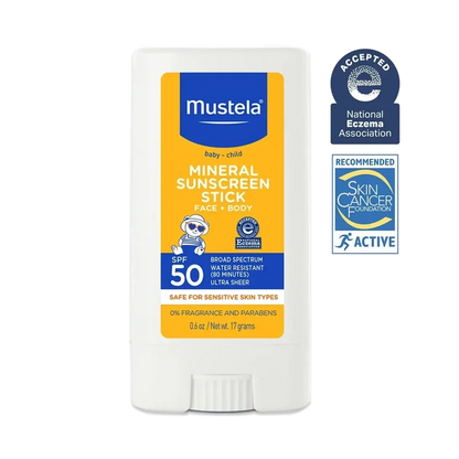 Mustela SPF 50 Mineral Sunscreen Stick