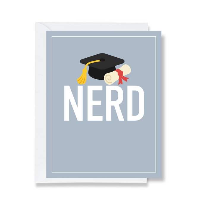 Nerd Graduation Card