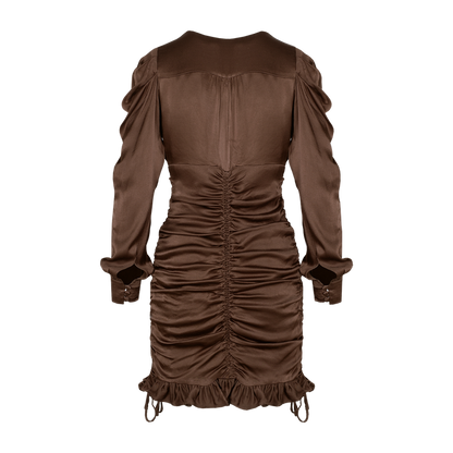 Urban Pioneers Female Nicke Dress DRESS BROWN