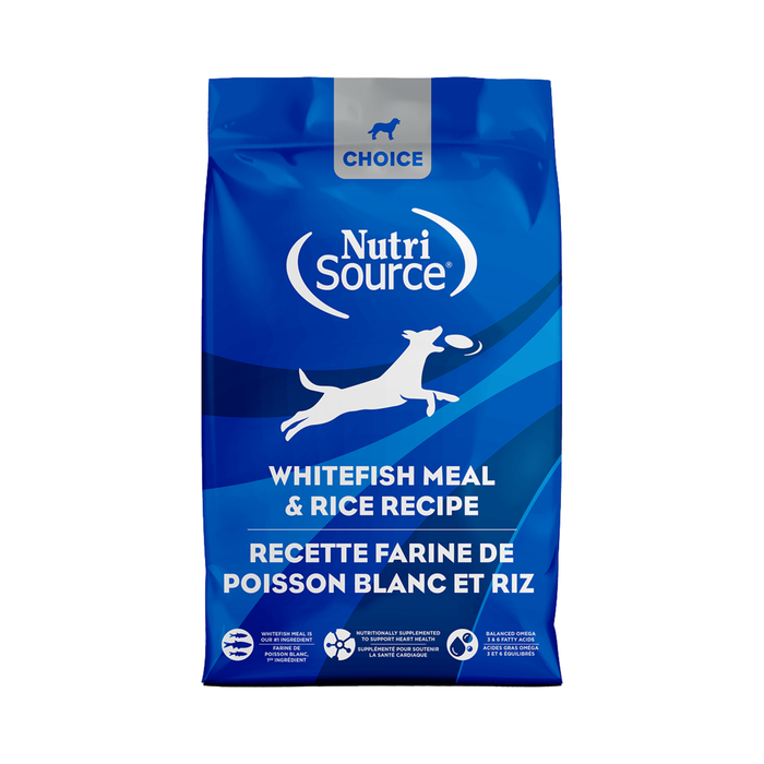 NutriSource Choice Whitefish Dry Dog Food