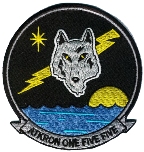 Officially Licensed Navy VA-155 Silver Foxes Patch